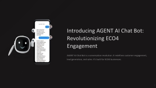 AGENT AI Chat Bot Solution for ECO4