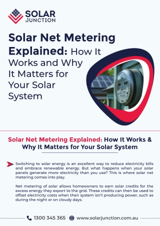 solar net metering explained how it works