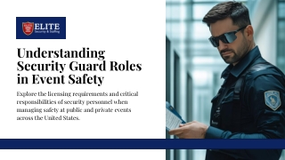 Crowd Safety Starts with Certified Guards