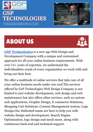 GSP Technologies – Digital Marketing That Delivers Results
