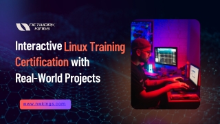 Interactive Linux Training Certification with Real-World Projects