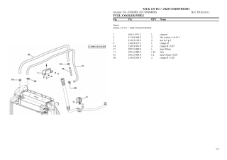 HURLIMANN xm.k 110 t4i (Tier 4i) Tractor Parts Catalogue Manual Instant Download (SN zkdy430200th10001 and up)