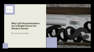 Why LED House Numbers Are a Bright Choice for Modern Homes