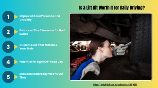 Is a Lift Kit Worth It for Daily Driving?Wondering if a lift kit is worth it for