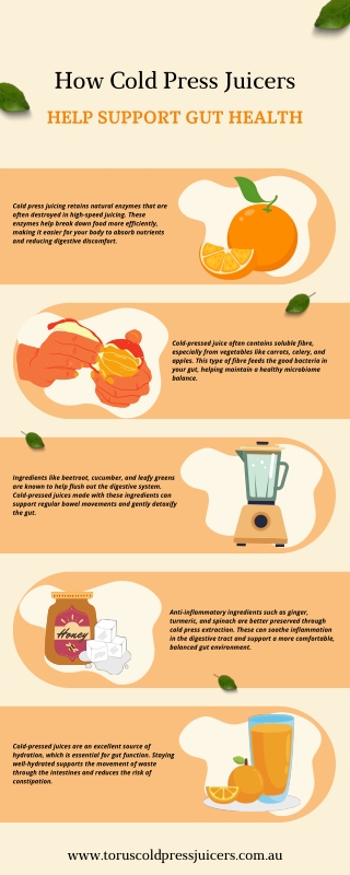 How Cold Press Juicers Help Support Gut Health