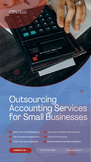 Outsourcing Accounting Services for Small Businesses -Centelli