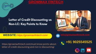 Letter of Credit Discounting vs Non-LC Key Points to Know