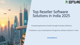 Top Reseller Software Solutions Platforms in India 2025