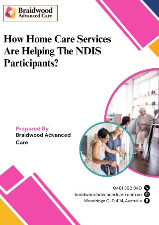 How Home Care Services Are Helping The NDIS Participants?