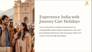 experience india with journey cart holidays