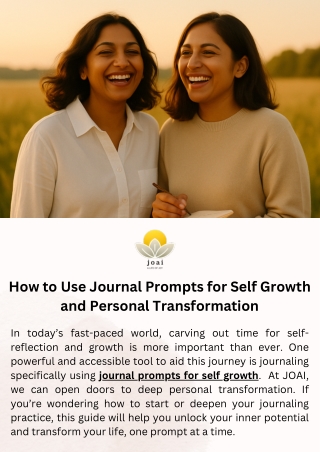 how to use journal prompts for self growth