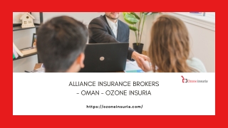 Alliance Insurance Brokers – Oman - Ozone Insuria