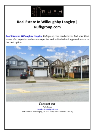 Real Estate In Willoughby Langley | Rufhgroup.com