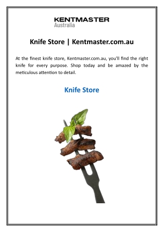 knife store kentmaster com au