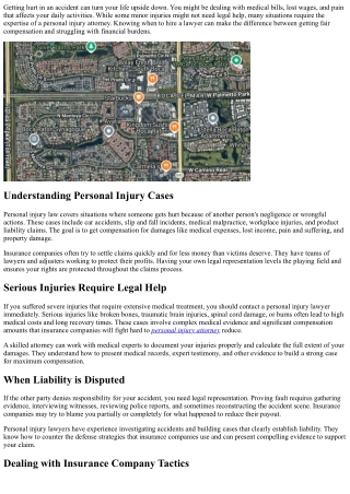 When Should You Hire a Personal Injury Lawyer?