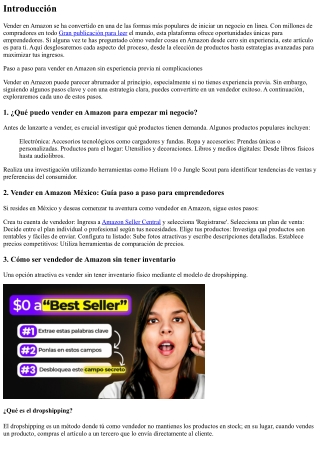 Paso a paso para vender en Amazon sin experiencia previa ni complicaciones