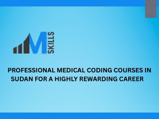 professional medical coding courses in sudan