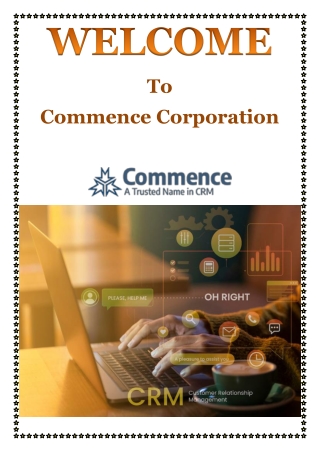 Empowering Small Businesses with Commence Corporation’s Web Based CRM Systems
