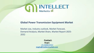 Power Transmission Equipment Market PPT