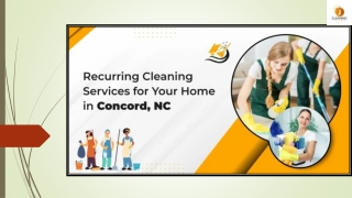 How to Choose the Right Recurring Cleaning Services?