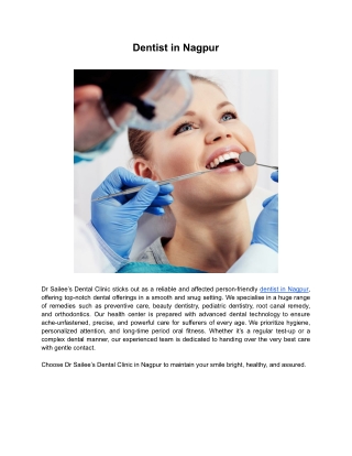 Dentist in Nagpur