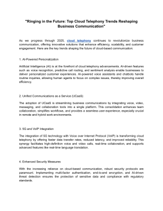 _Ringing in the Future_ Top Cloud Telephony Trends Reshaping Business Communication_