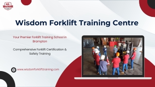 Forklift Training School Brampton