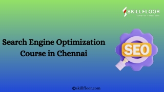 search engine optimization course in chennai