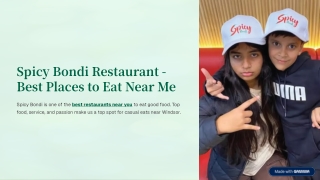 Best restaurants near me
