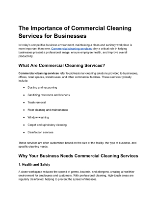 Professional Cleaning services in Qatar
