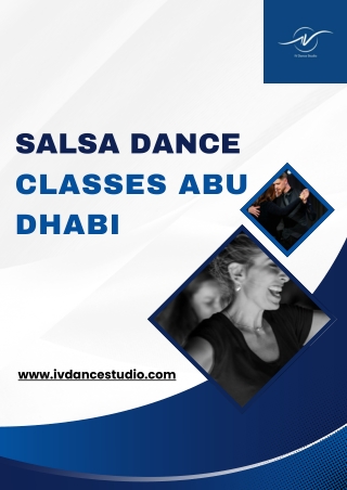 Join Today Best Salsa Dance Classes in Abu Dhabi