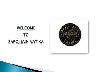 Best Farmhouse in Gurugram | Saroj Jain Vatika