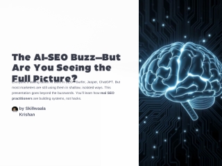 AI Tools for SEO in 2025: What Most Marketers Are Missing