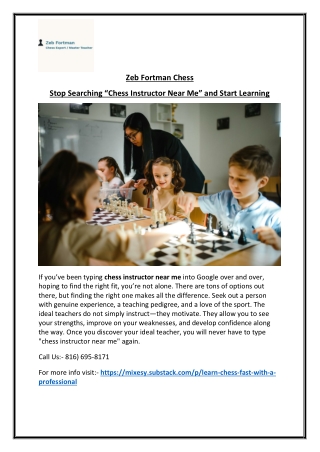 zeb fortman chess