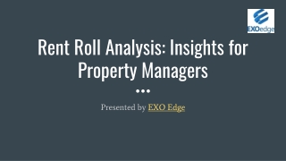 Rent Roll Analysis_ Insights for Property Managers