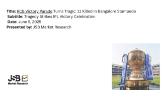 Title RCB Victory Parade Turns Tragic 11 Killed in Bangalore Stampede Subtitle Tragedy Strikes IPL Victory Celebration D