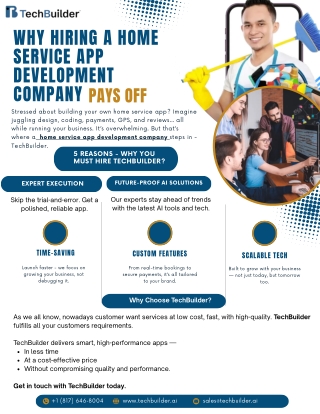 Why Hiring a Home Service App Development Company Pays Off