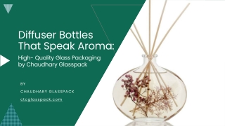 diffuser bottles that speak aroma
