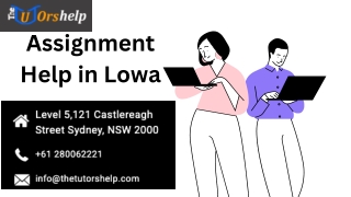 assignment help in lowa