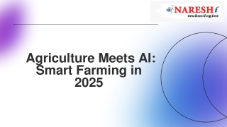 agriculture meets ai smart farming in 2025