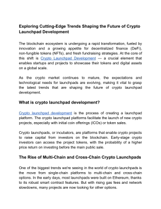 exploring cutting edge trends shaping the future