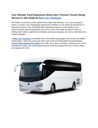 your ultimate travel experience starts here