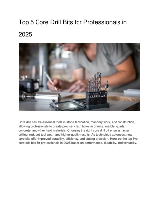 top-5-core-drill-bits-for-professionals-in-2025