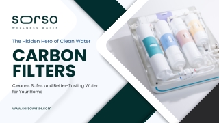 The Benefits of a Carbon Water Filter