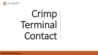 Crimp Terminal Contact