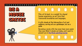 Become a film reviewer