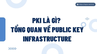 PKI là gì? Tổng quan về Public Key Infrastructure