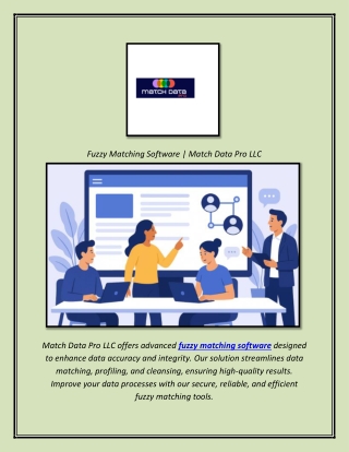 Fuzzy Matching Software  Match Data Pro LLC