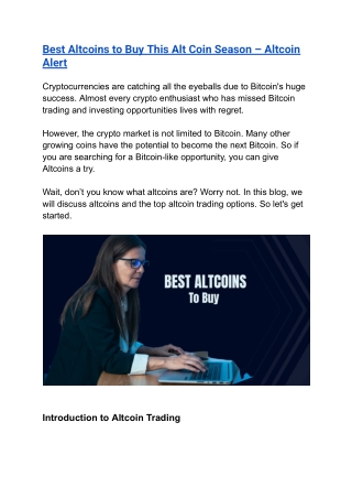 best altcoins to buy this alt coin season altcoin