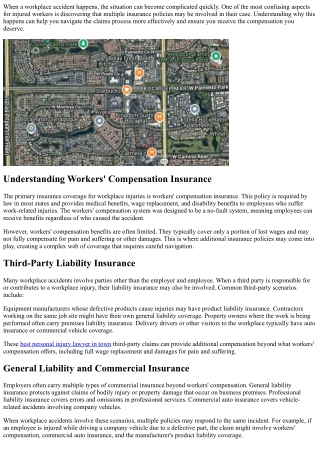 Why Do Workplace Accident Cases Often Involve Multiple Insurance Policies?